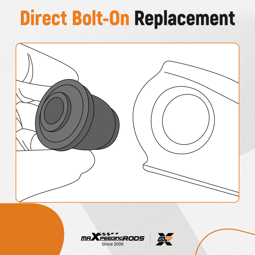 Suspension Front Lower Control Arm Bushing compatible for Acura TL InnerOuter 2004-2008