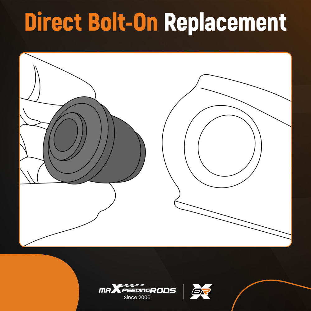Suspension Front Lower Control Arm Bushing compatible for Acura TL InnerOuter 2004-2008