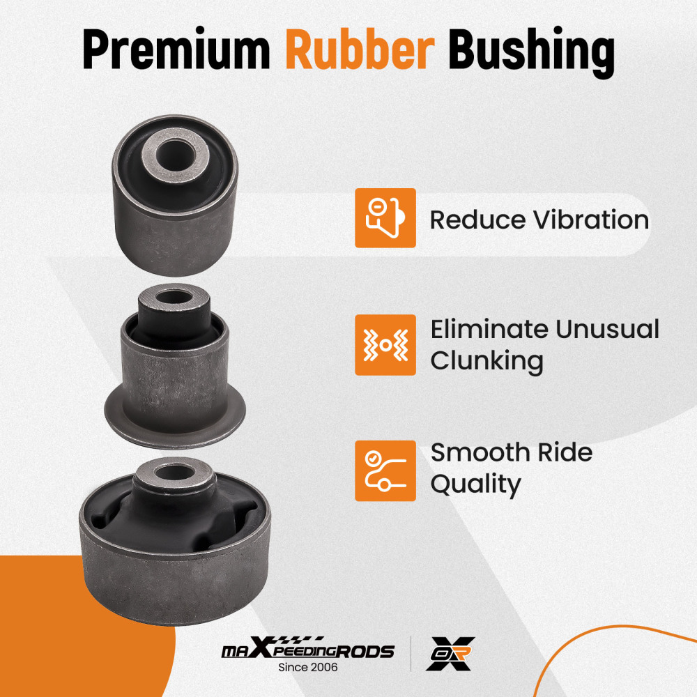 Suspension Front Lower Control Arm Bushing compatible for Acura TL InnerOuter 2004-2008