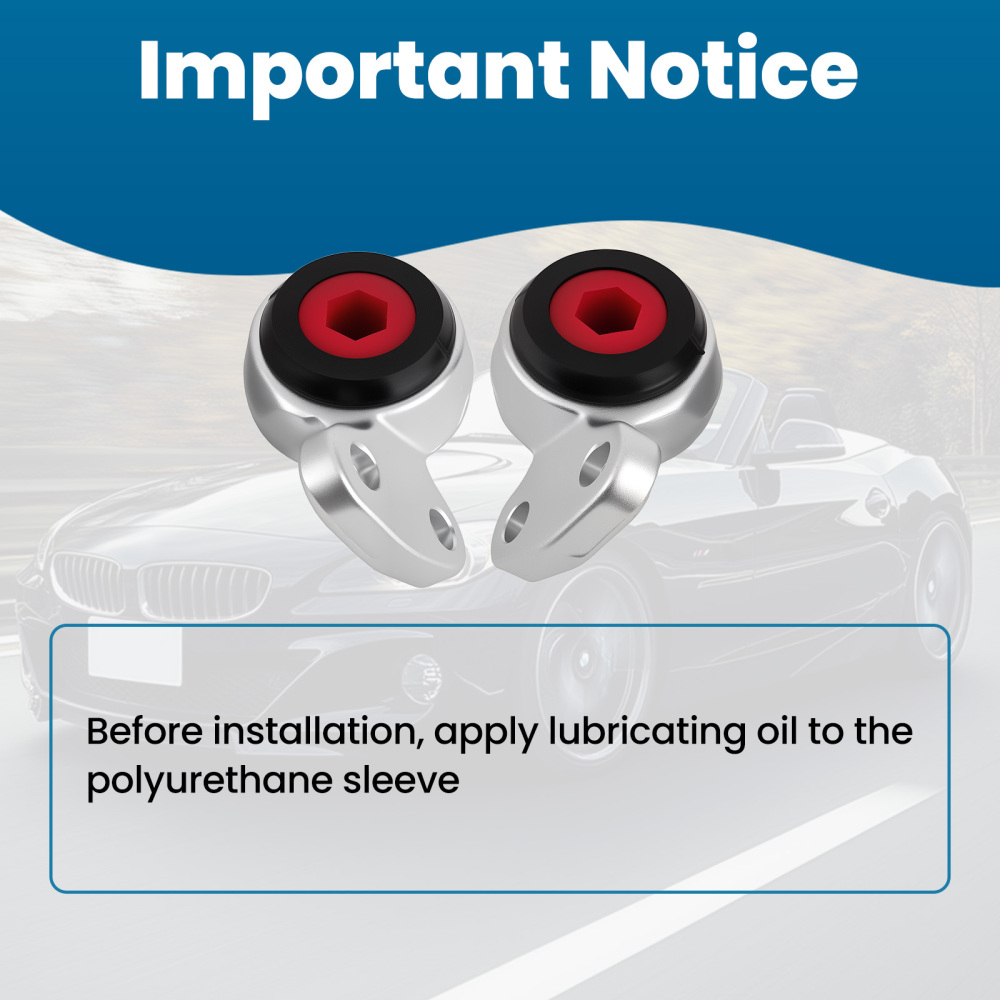 Kit di boccole di montaggio differenziale diff compatibile per BMW Serie 3 E46 99-05 31121095278