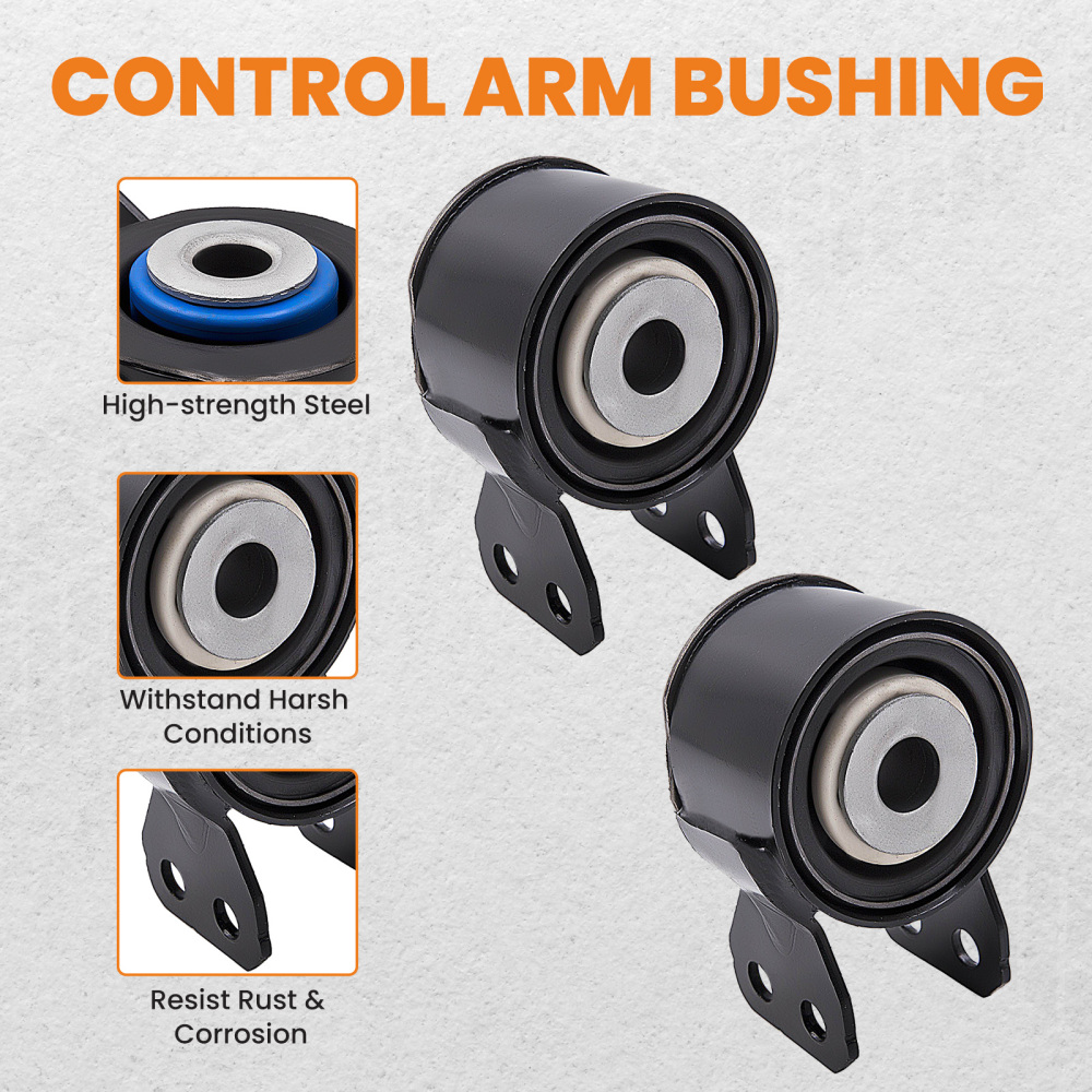 2 Pcs Front Lower Control Arm Forward Bushing LH RH compatible for Buick Enclave 2008-2017