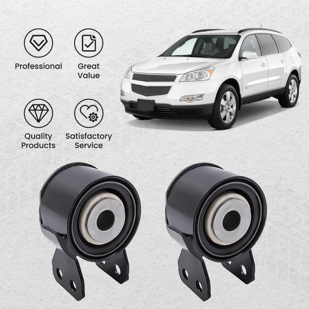 2 Pcs Front Lower Control Arm Forward Bushing LH RH compatible for Buick Enclave 2008-2017