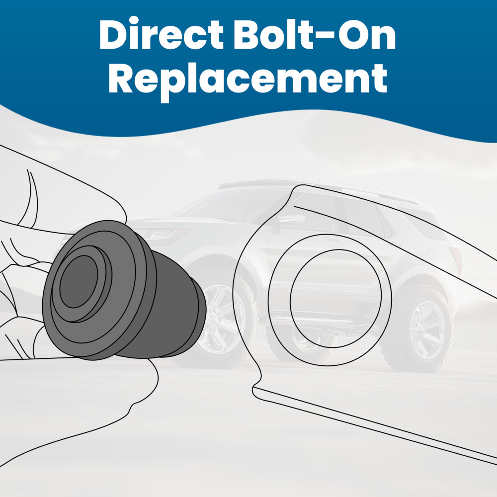 KIT 3 Kit di boccole per boccole di collegamento a sospensione Watts compatibile per Land Rover Discovery 2