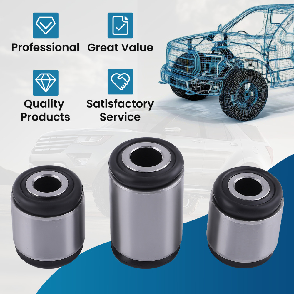 KIT 3 Kit di boccole per boccole di collegamento a sospensione Watts compatibile per Land Rover Discovery 2