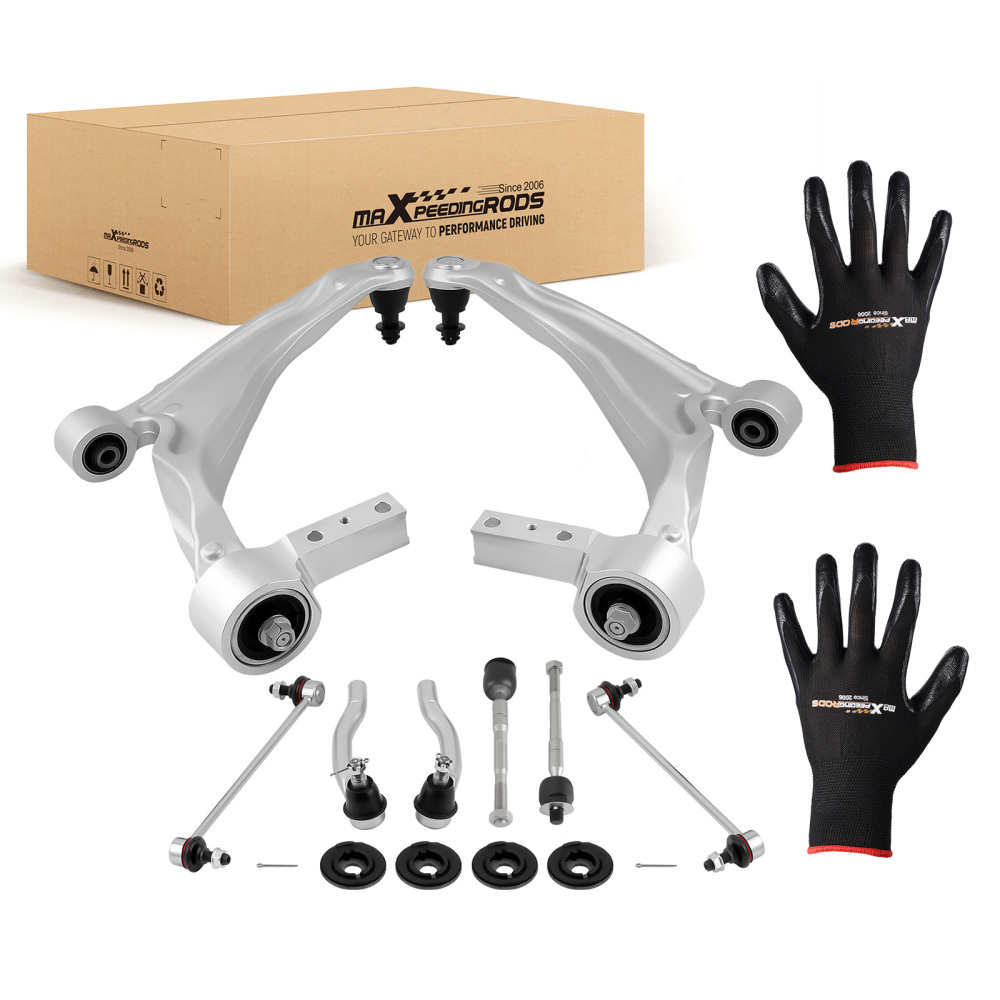 8x Suspension Front Lower Control Arm w/Ball Joint Kit compatible for Acura MDX 2007-2013