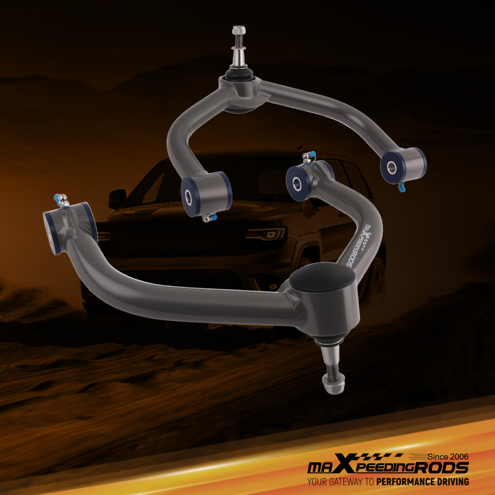 Front Upper Control Arms 2-4 Lift 4x4 compatible for Dodge Ram 1500 4WD 2006 2007-2023