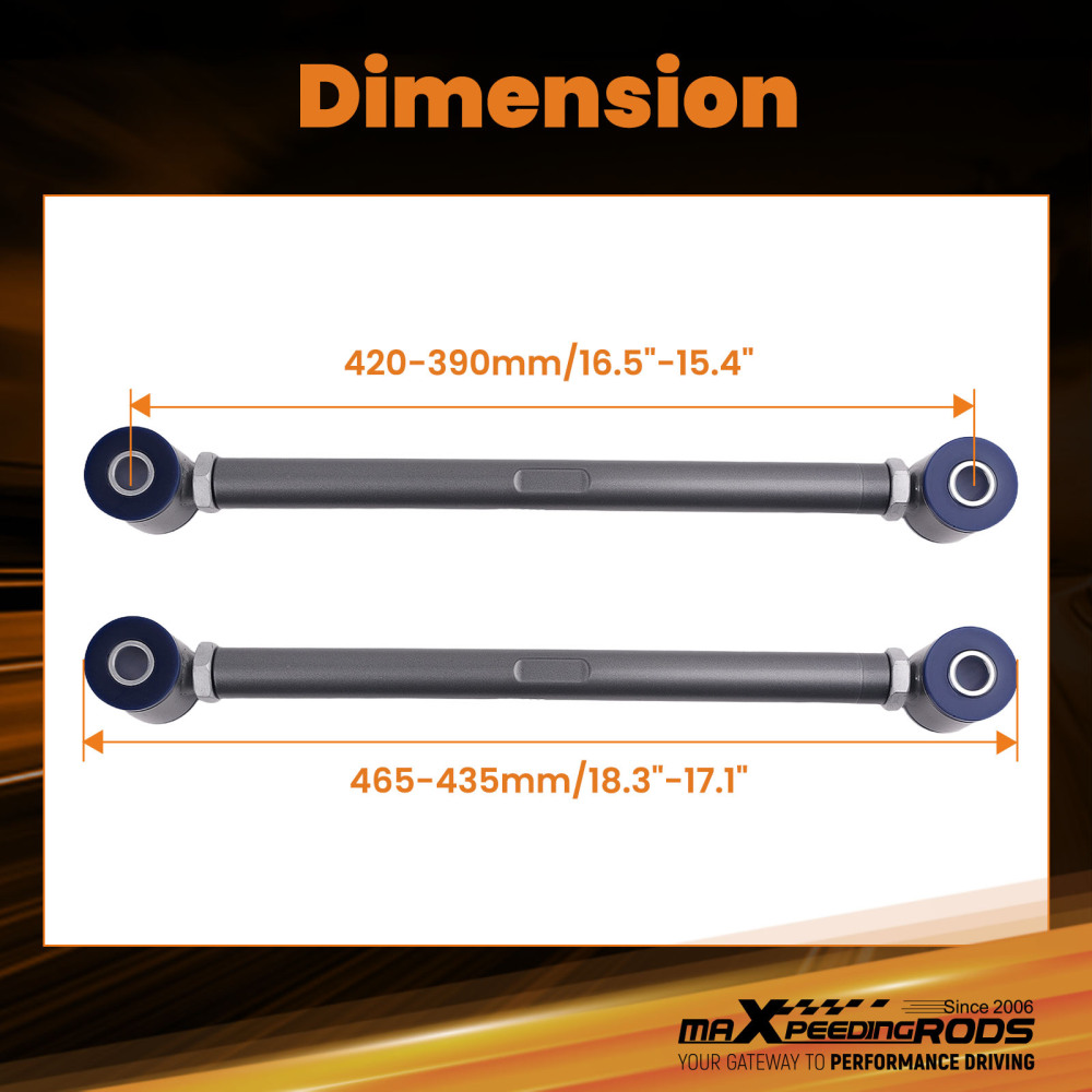 Suspension Rear compatible for Panhard Strut Bar with Bushings compatible for Chevrolet Corvette 1963-1979