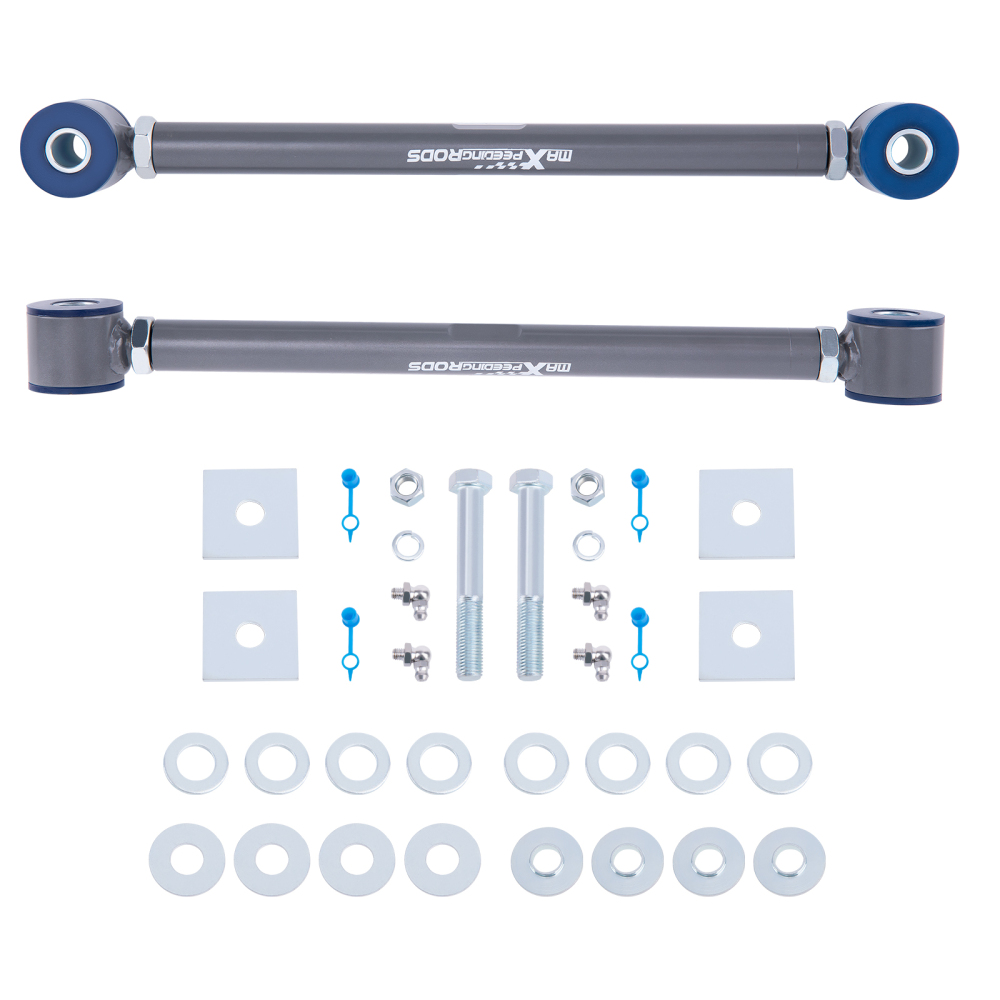 Adjustable Rear Strut Rods w/ Polyurethane Bushings compatible for Chevy Corvette 1963-1979