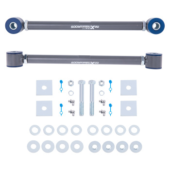 Adjustable Rear Strut Rods w/ Polyurethane Bushings compatible for Chevy Corvette 1963-1979