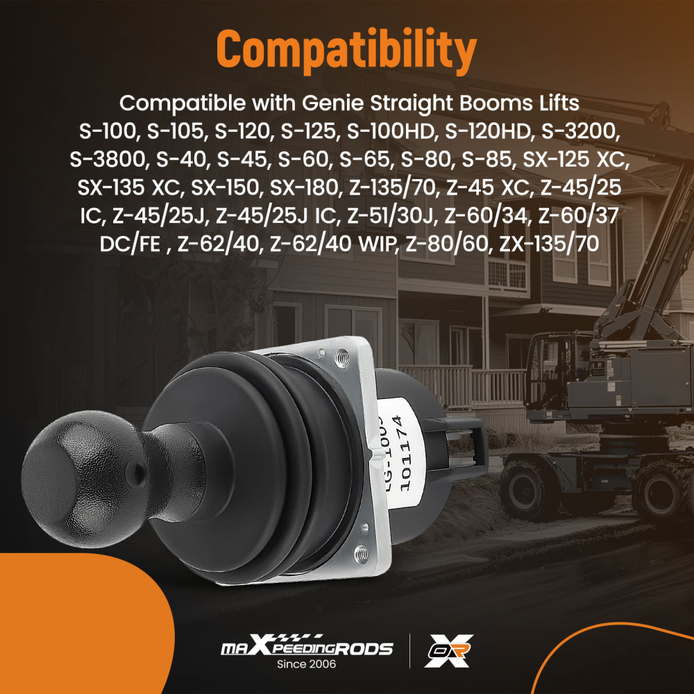 Dual Axis Joystick For Genie S-40 S-45 S-60 S-65 S-80 S-85 S-100 S-105 101174GT