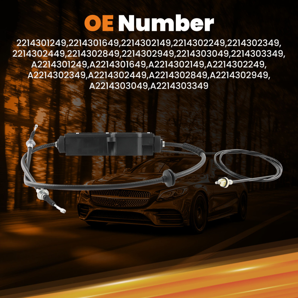 1X Electric Parking Brake compatible for Mercedes-Benz S350 Bluetec 4Matic Sedan 2214303349