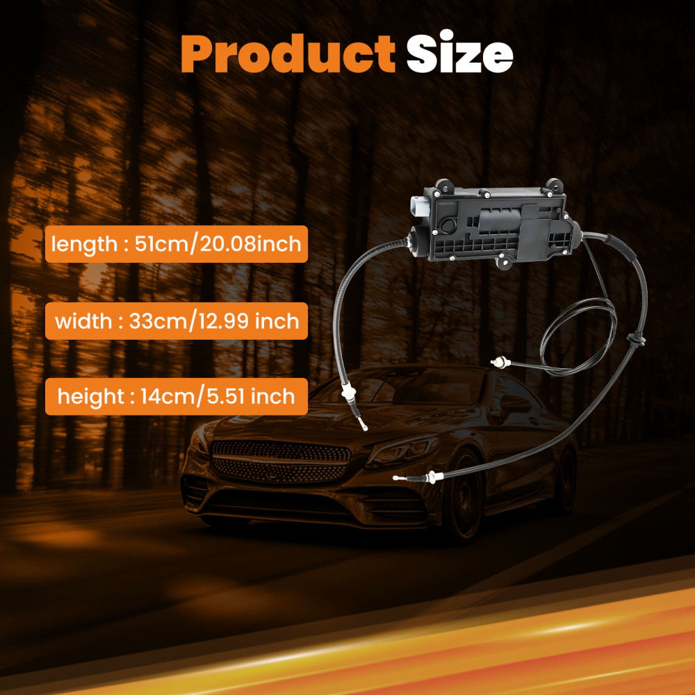 1X Electric Parking Brake compatible for Mercedes-Benz S350 Bluetec 4Matic Sedan 2214303349