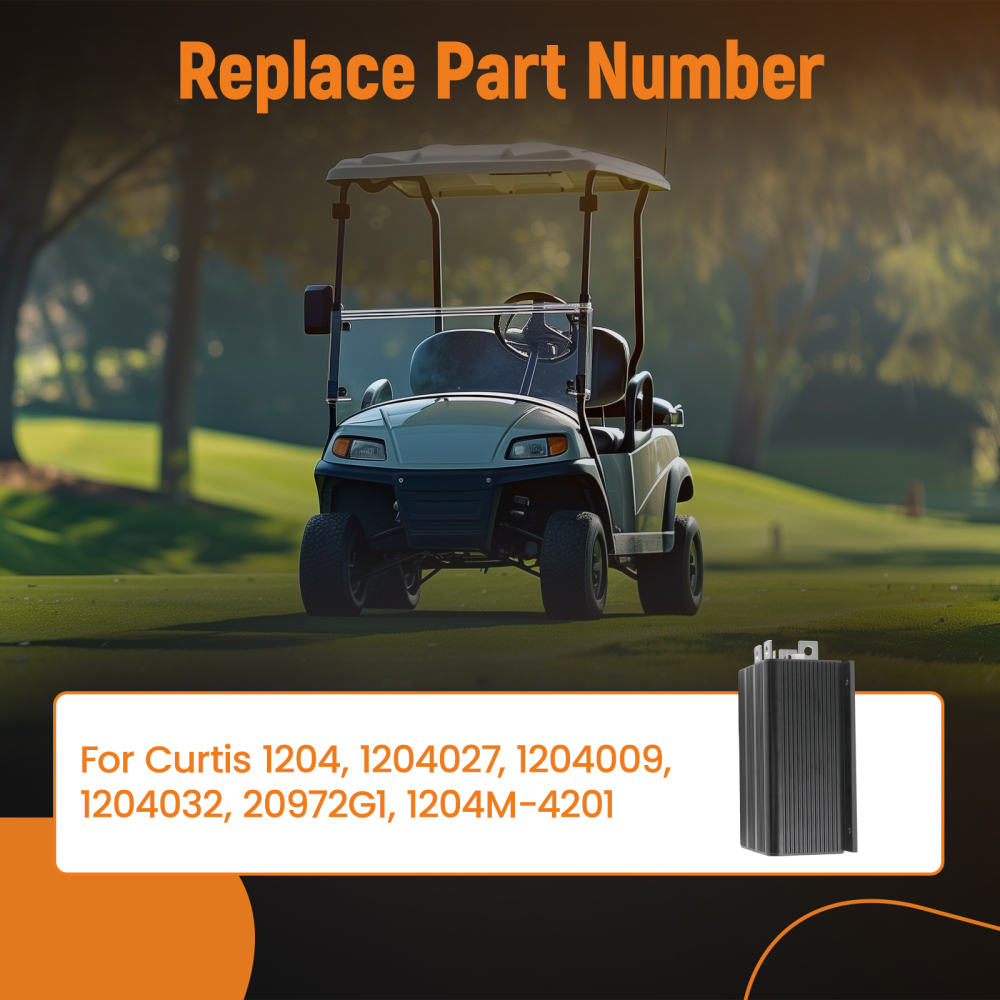 36V 275Amp DC Controller For Cart compatible for Golf Cart Club 1204027 1204M4201 0-5kΩ