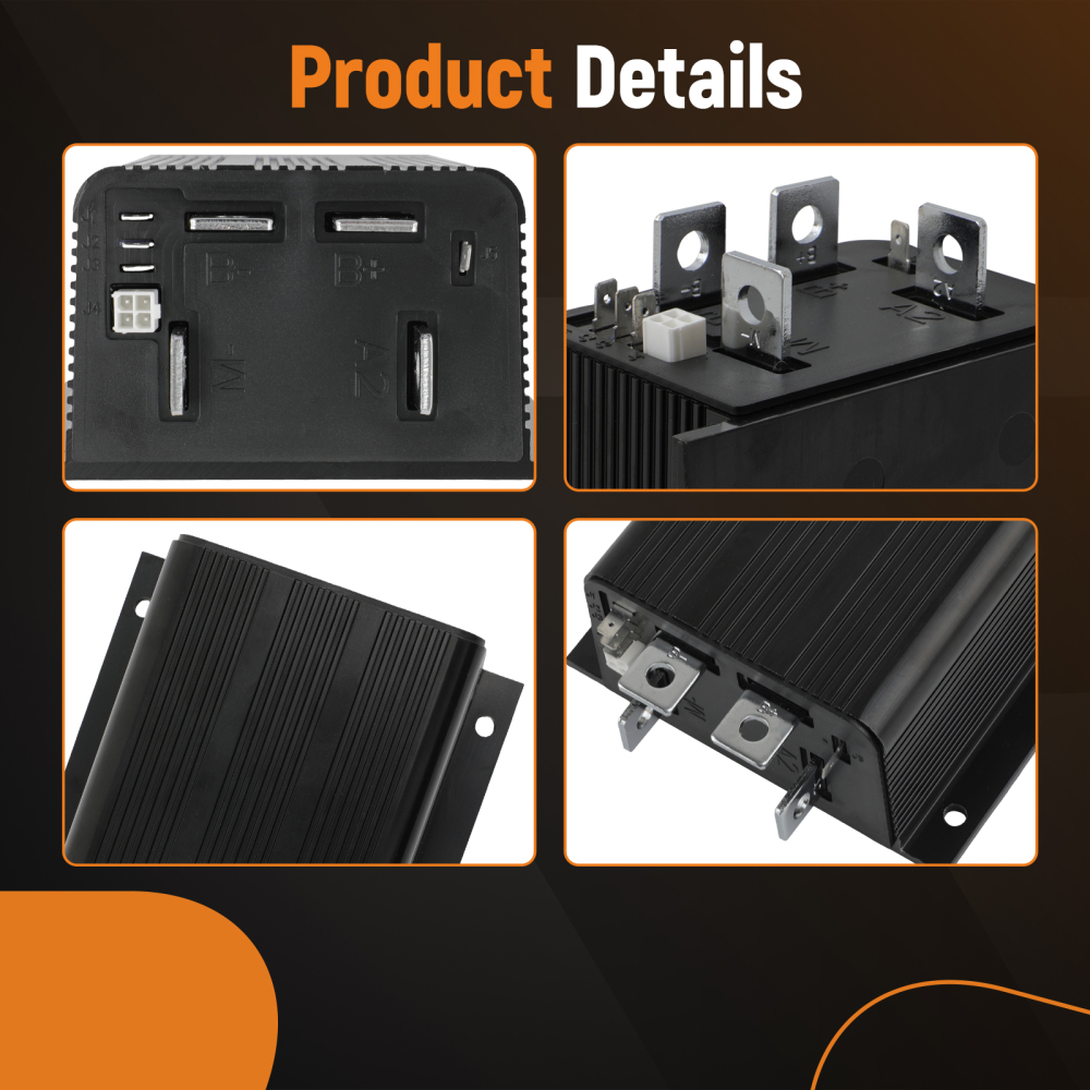 36V 275Amp DC Controller For Cart compatible for Golf Cart Club 1204027 1204M4201 0-5kΩ