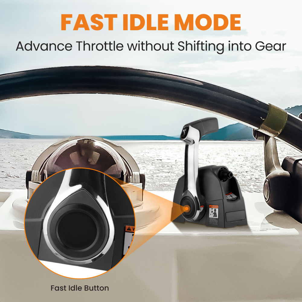 Remote Throttle Control Console Top Mount Kit compatible for Johnson Evinrude 5006186