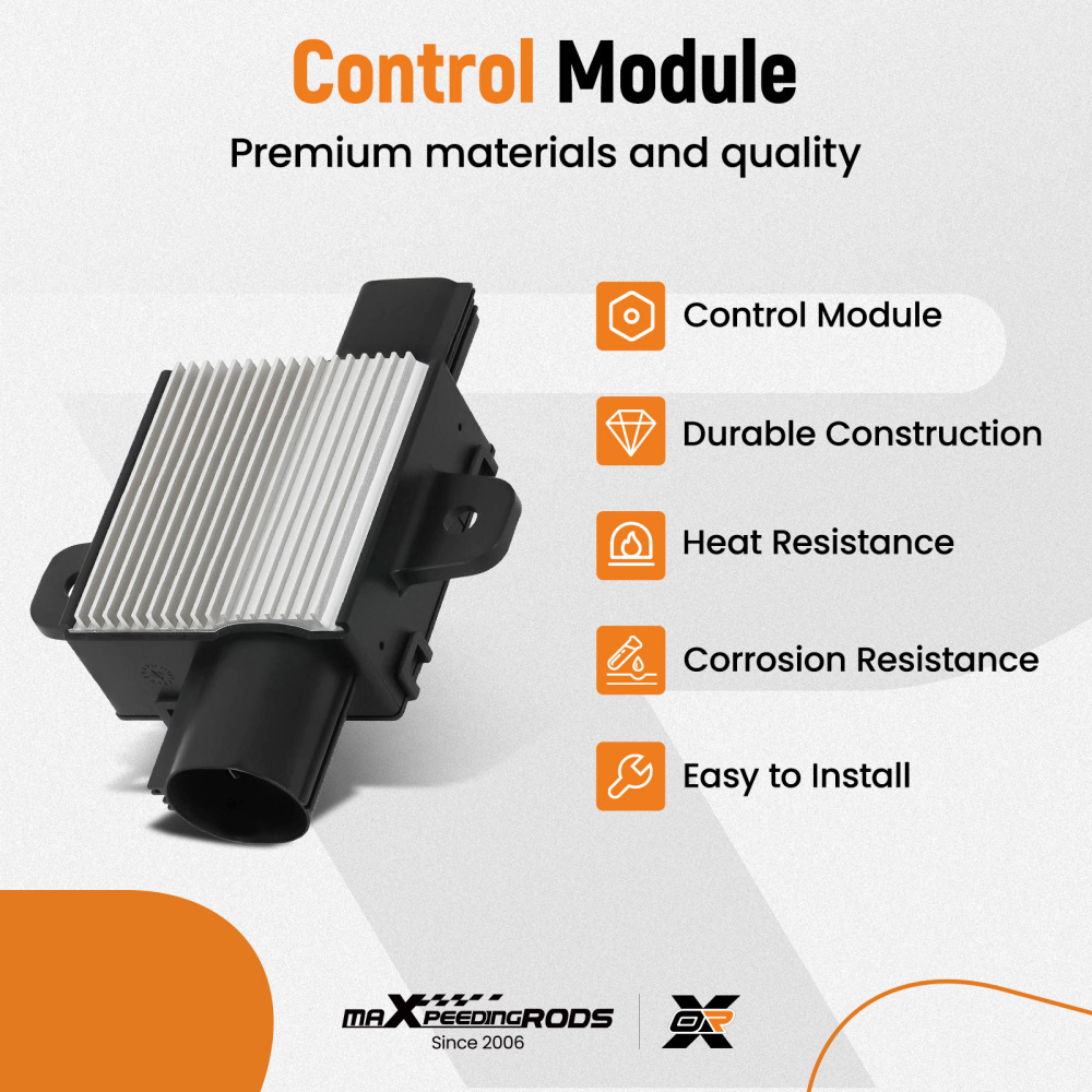 Radiator Cooling Fan Control Modulefor compatible for Cadillac ATS/Compatible for CTS 2014-2019 23506648