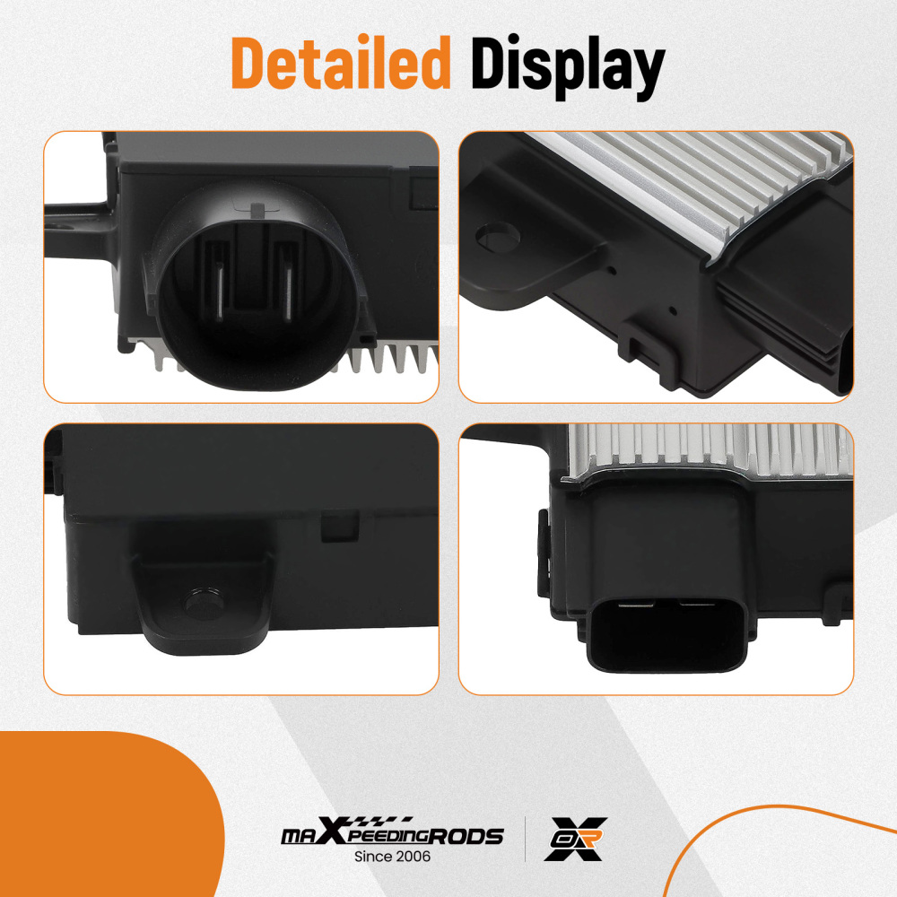 Radiator Cooling Fan Control Modulefor compatible for Cadillac ATS/Compatible for CTS 2014-2019 23506648