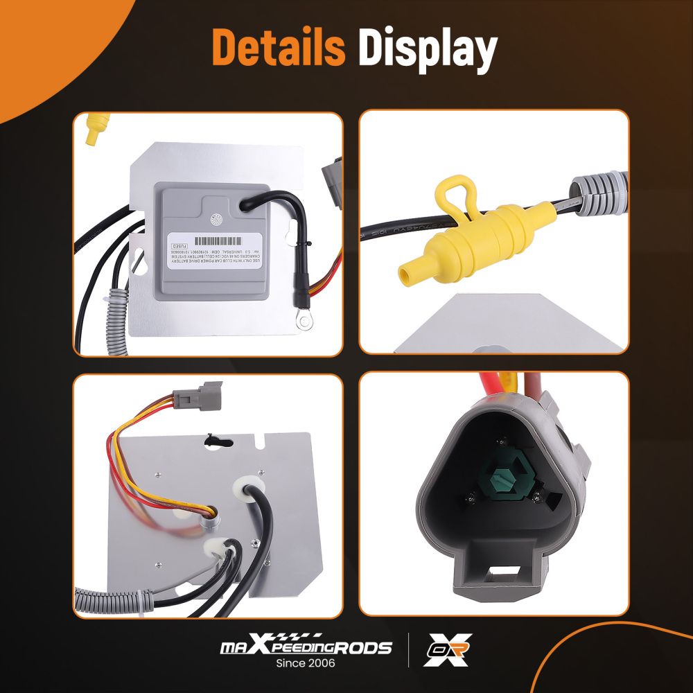 On Board Computer OBC 48V PowerDrive For Club Car Precedent 101909901 3 Pin