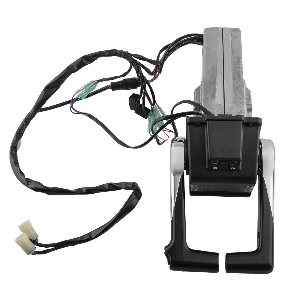 Dual mounted outboard remote control box compatible for Yamaha 704 704-48207-22