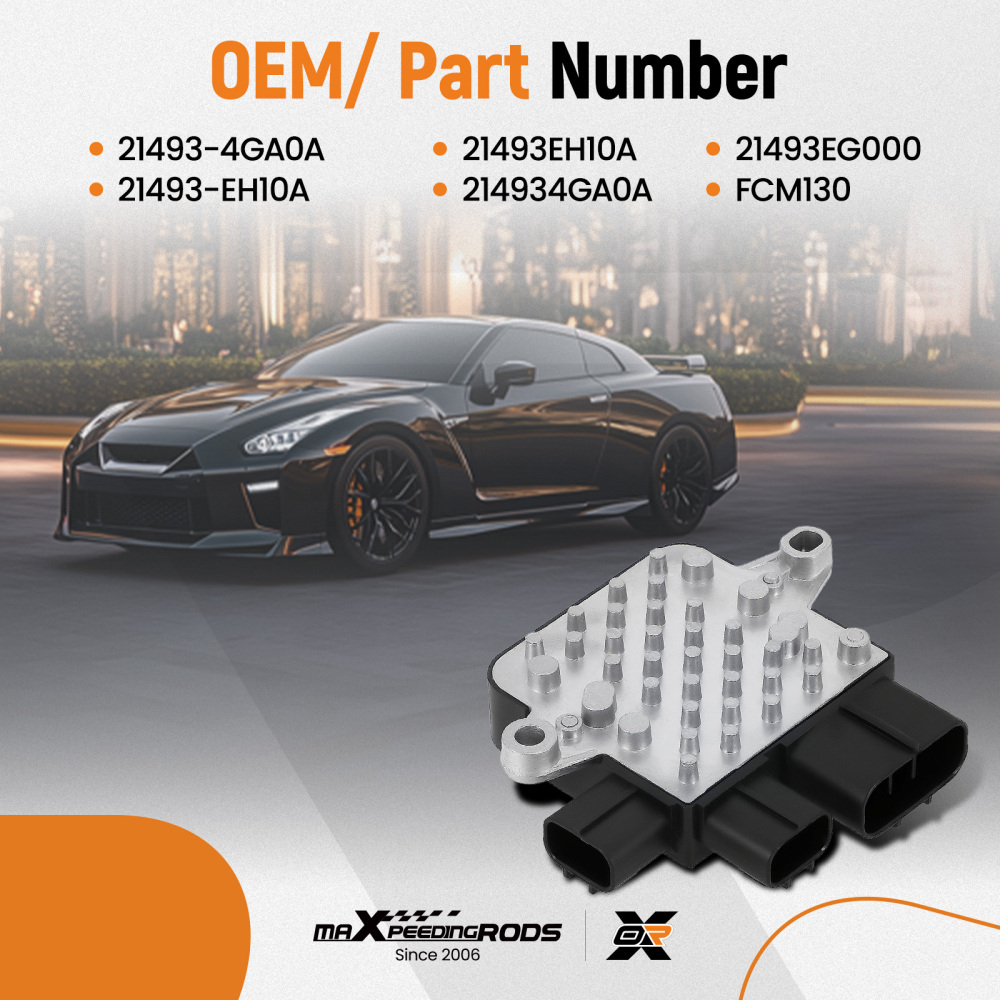 Cooling Control Assembly Module compatible for Infiniti G37/M37/Q40 2008-2015 21493-EH10A