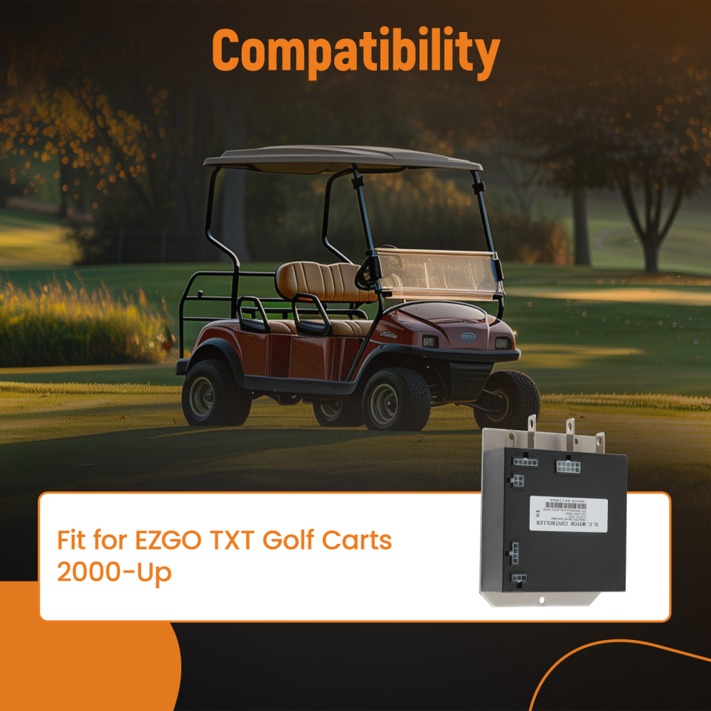 Cart Controller 36V 350A compatible for EZGO Electric compatible for Golf Cart 73326G06 2000-2009