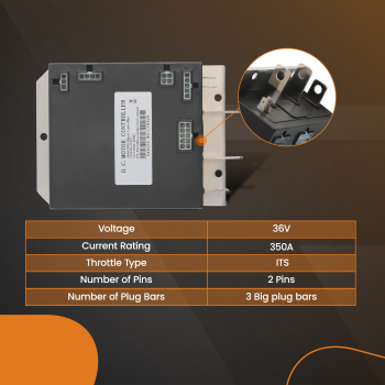 Cart Controller 36V 350A compatible for EZGO Electric compatible for Golf Cart 73326G06 2000-2009