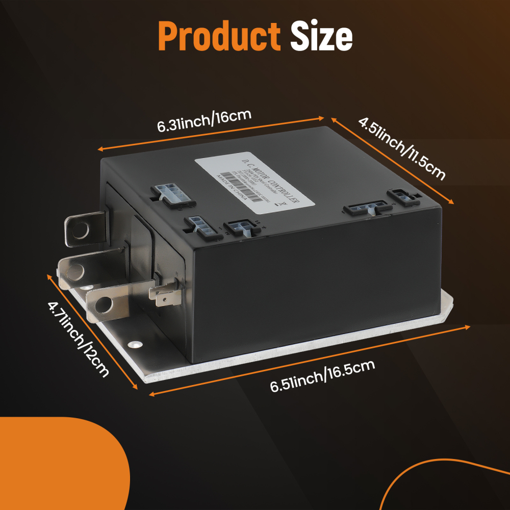 Cart Controller 36V 350A compatible for EZGO Electric compatible for Golf Cart 73326G06 2000-2009