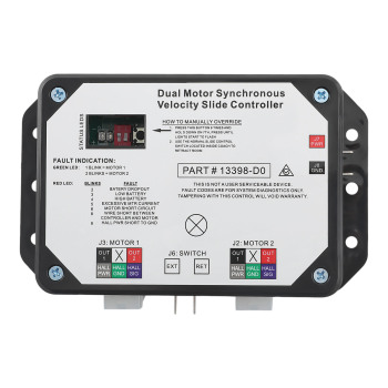 Dual Motor RV Slide Controller For Lippert V-Compatible for Sync II In-Wall Slide-Outs 12V