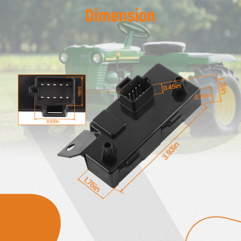 Electronic Control Unit Module compatible for John Deere X500 X530 X534 X340 X300R X360