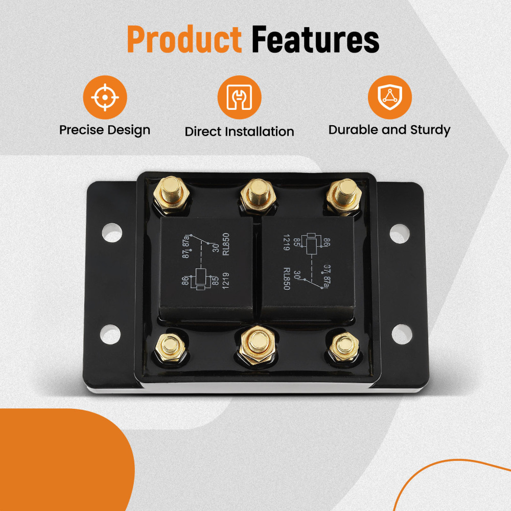 Forward and Reverse Relay Module for Tarp and Winch Motor Snow Plow CH24452