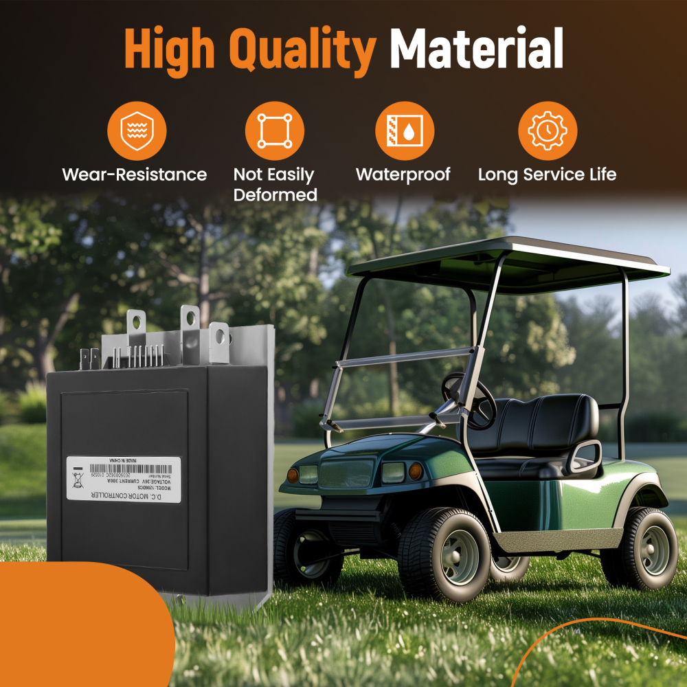 9 Pin DC Controller compatible for EZGO DCS Club Car compatible for Golf Cart 1206SX 36V 300A 73144G06
