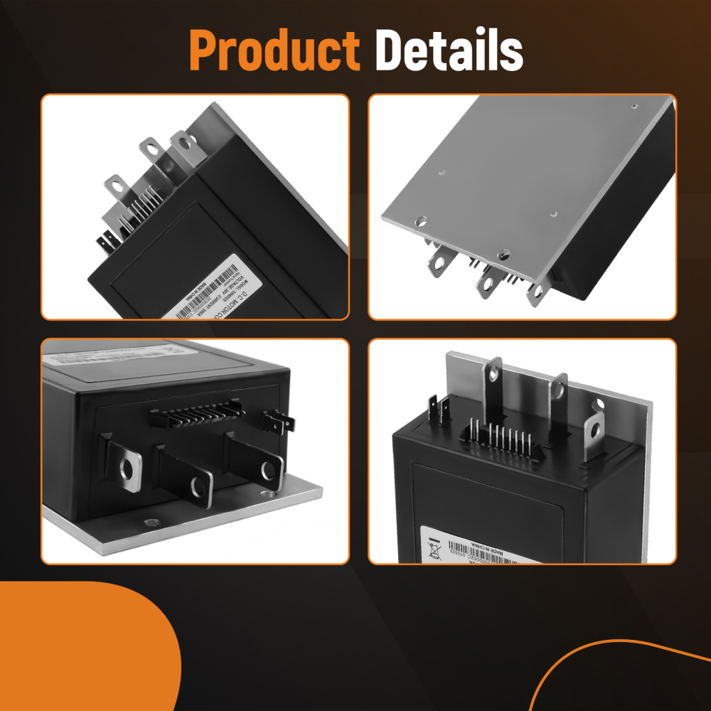 9 Pin DC Controller compatible for EZGO DCS Club Car compatible for Golf Cart 1206SX 36V 300A 73144G06