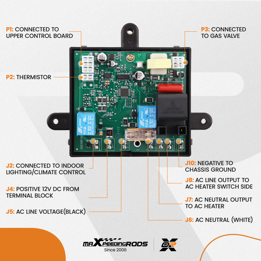 Power Module Board For Dometic RV Refrigerator RM2620 RM2652 RM2662 RM2820