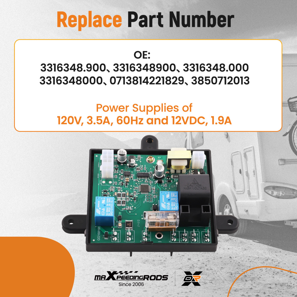 Power Module Board For Dometic RV Refrigerator RM2620 RM2652 RM2662 RM2820
