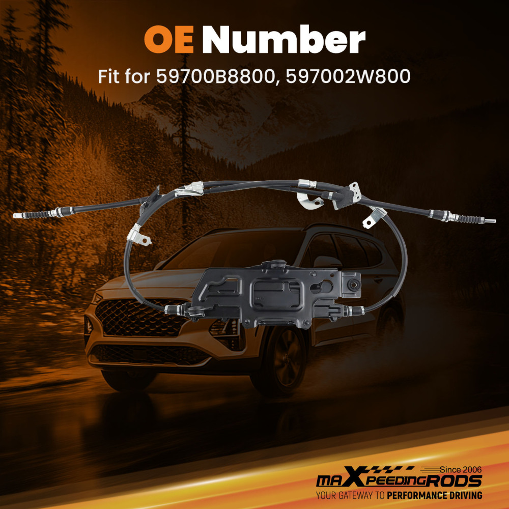 Parking Brake Assy compatible for Hyundai Santa Fe 2012-2019 2.2L 2.4L for 59700B8800