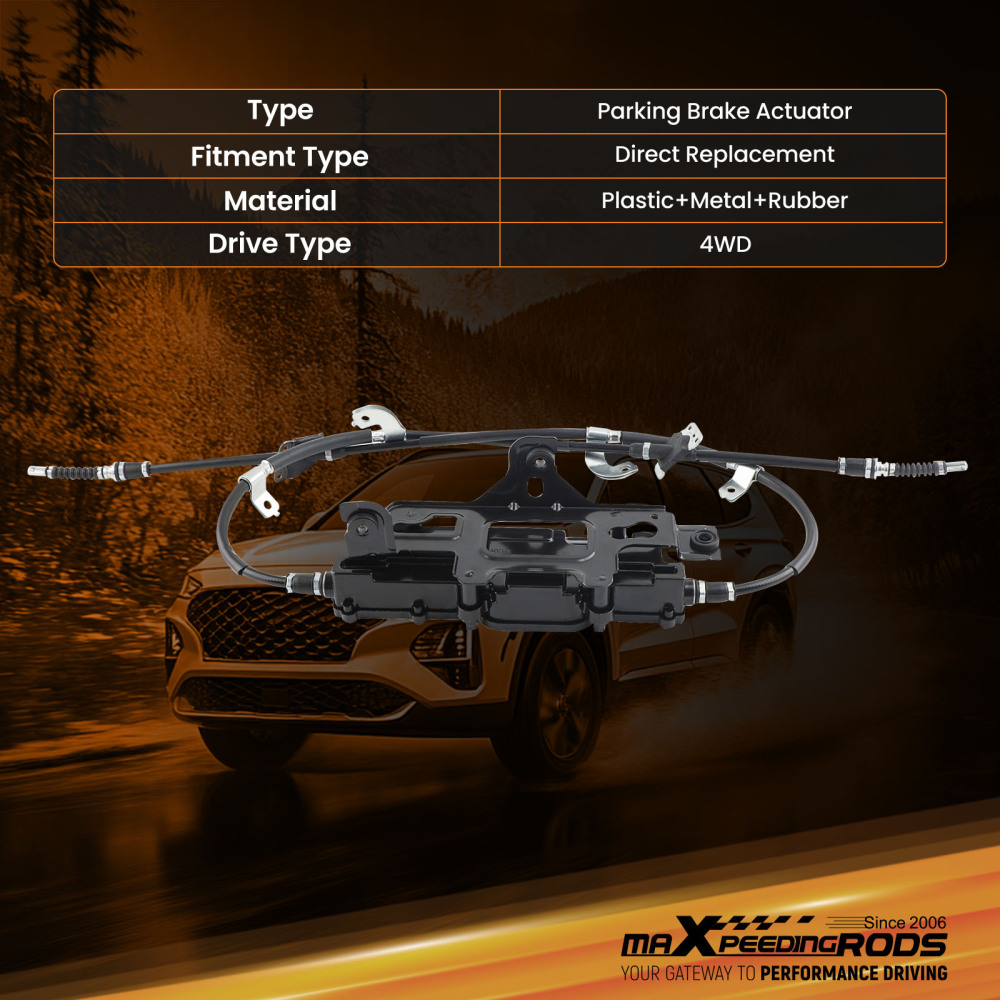 Parking Brake Assy compatible for Hyundai Santa Fe 2012-2019 2.2L 2.4L for 59700B8800