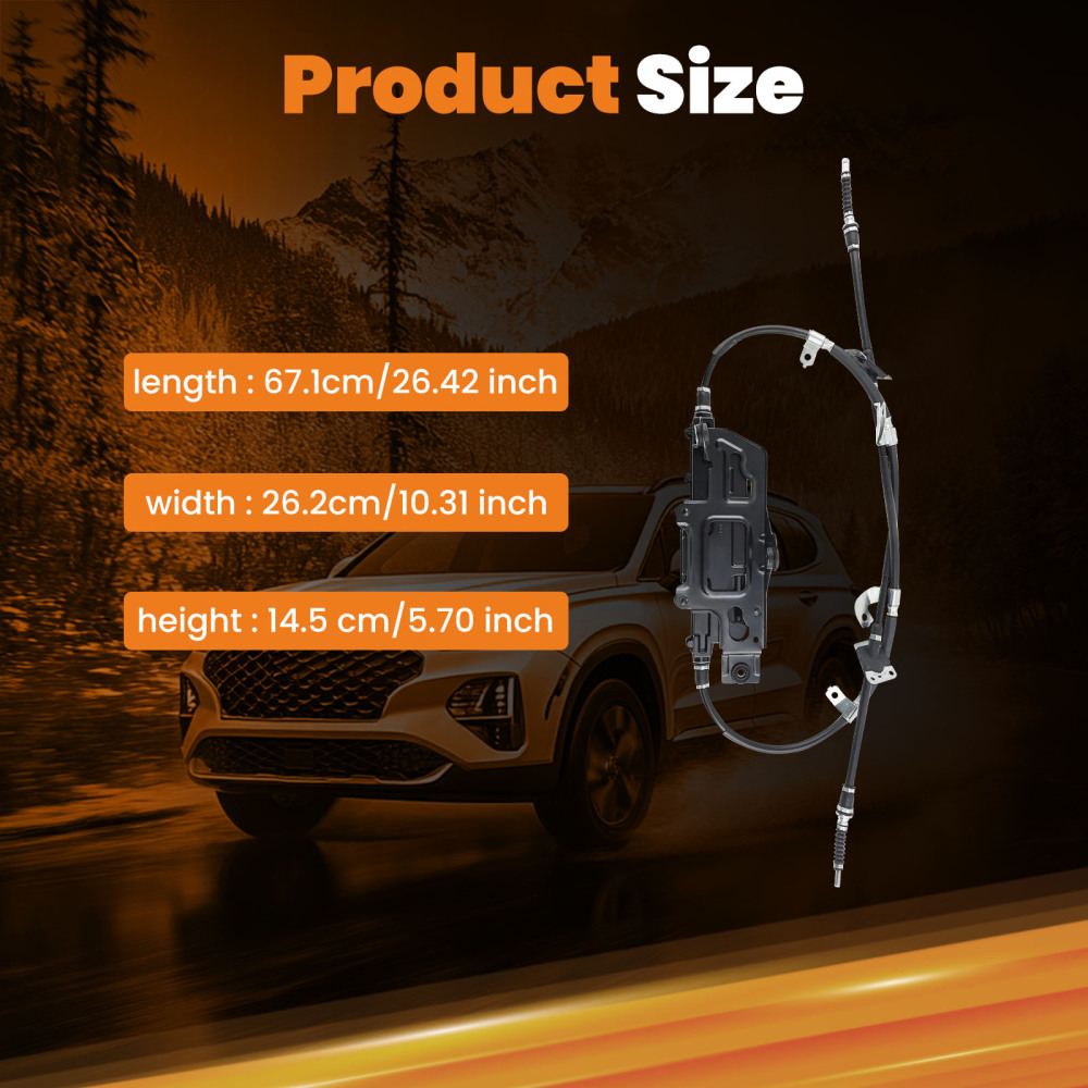 Freno di stazionamento elettronico compatibile per Hyundai Santa Fe 59700B8800, 597002W800