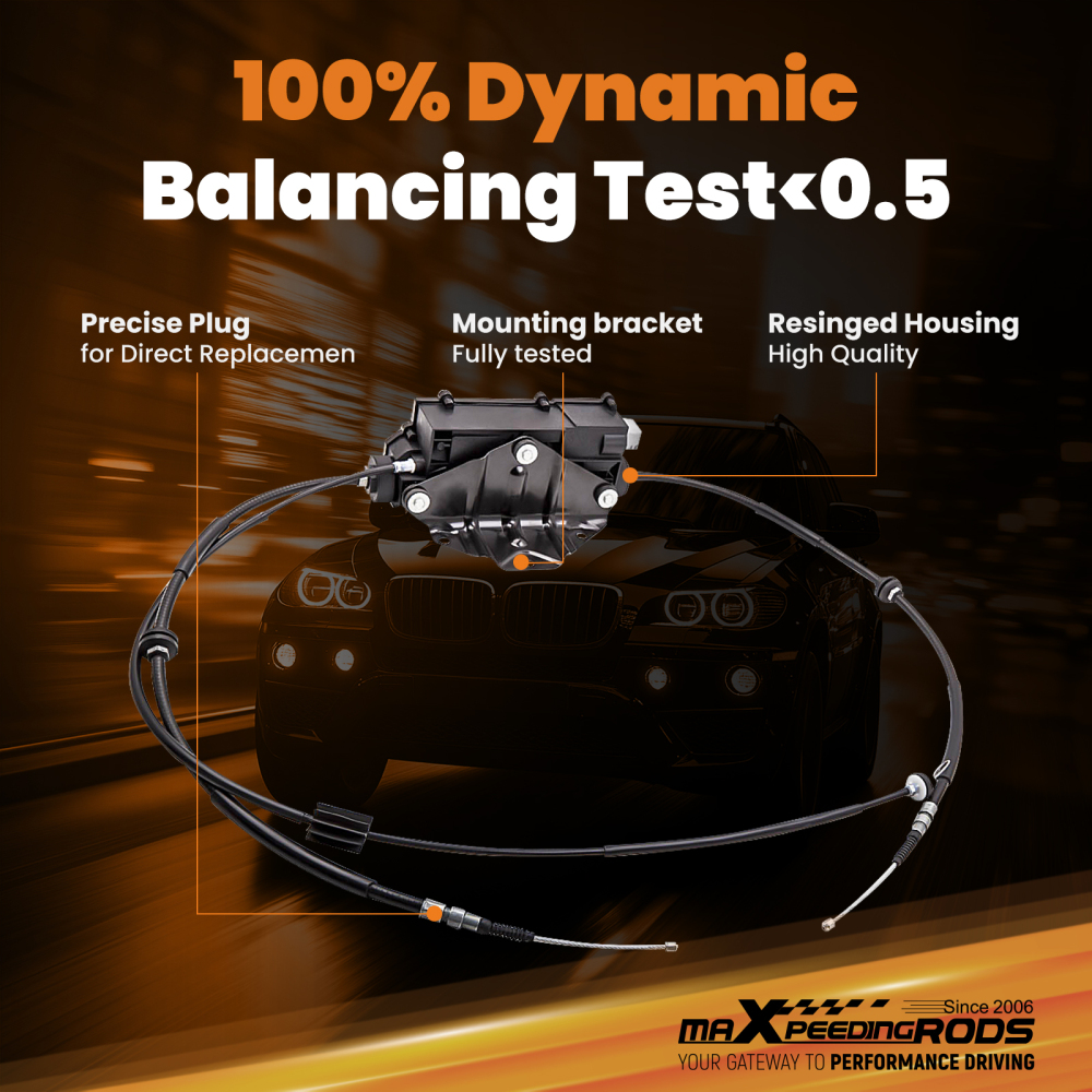 Parking Brake Actuator W/ Control Unit compatible for BMW E70 X5 E71 E72 34436796072