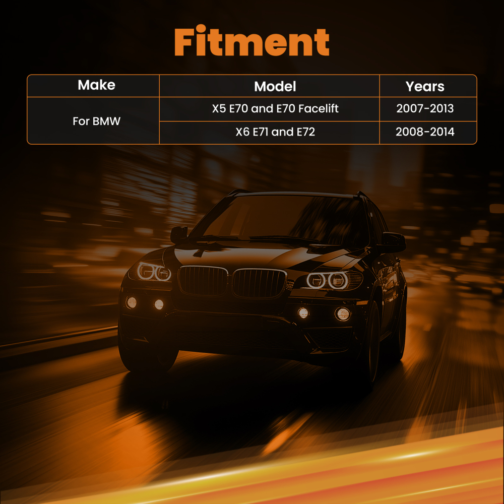 Parking Brake Actuator W/ Control Unit compatible for BMW E70 X5 E71 E72 34436796072