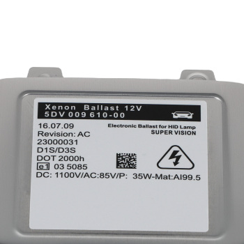 Ballast Control Module compatible for Buick Regal 11-13 13278005 12 HID Xenon