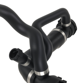 Radiator Coolant Hose compatible for BMW 5 Series 525i 528i 530i 2006-2010 17127546064