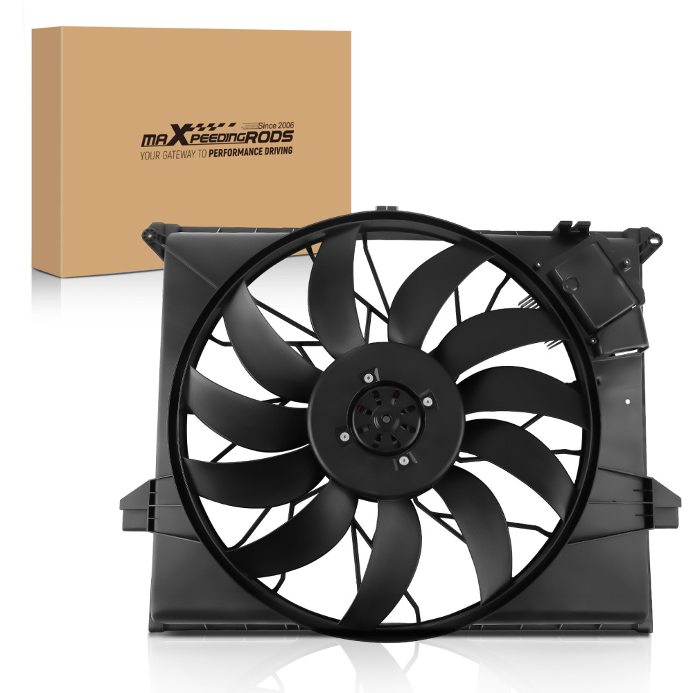 Condenser Cooling Fan w/ Brushless Motor compatible for Volvo XC90 2003-2014 306800053