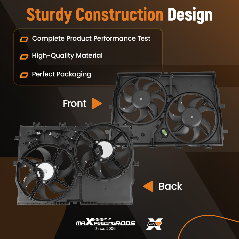 Cooling Fan compatible for Ram Promaster 2014-2019 68189000AA DG488004 621637 68188996AA