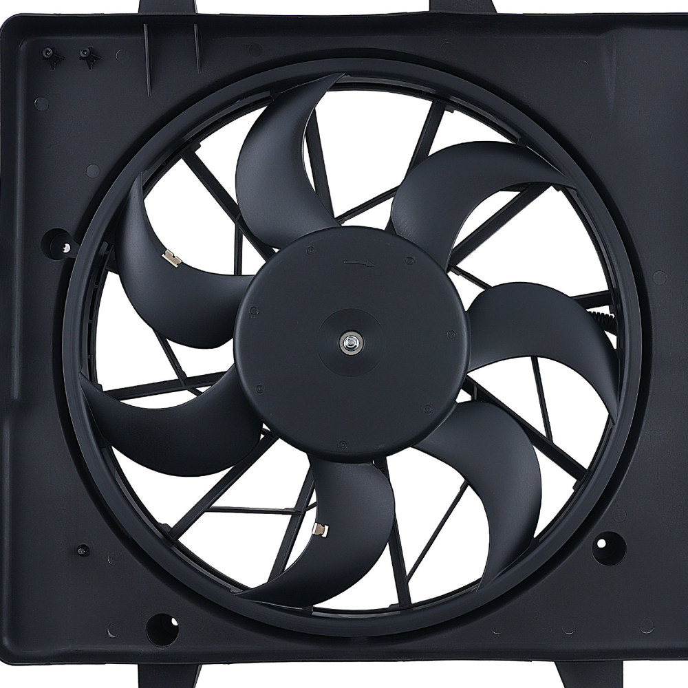 Cooling Fan Assembly compatible for Chrysler PT Cruiser 2.4L 2006-2008 5179470AA 240W