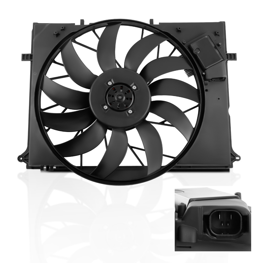 Cooling Fan compatible for Mercedes-Benz CL600/CL500/S350/SL63 01-12 2205000193 2205000293