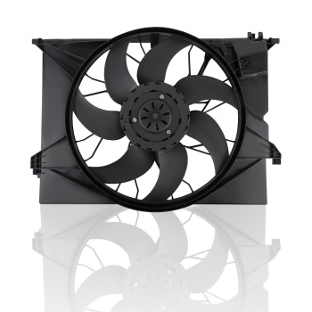 Radiator Cooling Fan Assembly compatible for Mercedes W221 S350 S450 S550 CL550 A2215001193