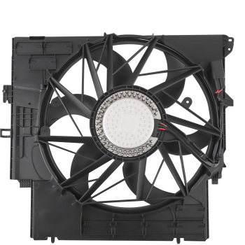 Raffreddamento Ventola Radiatore compatibile per BMW X3 F25 L4 X4 F26 2013-2018 17427601176