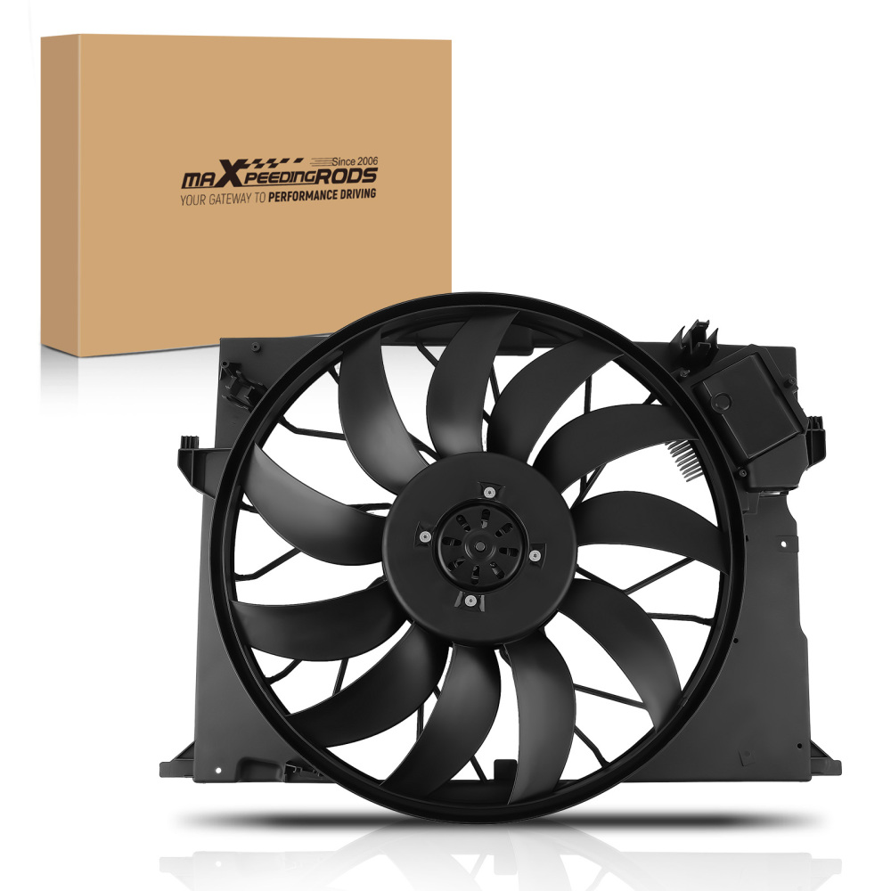 Radiator Cooling Fan Assembly compatible for Mercedes-Benz CL600/CL65/S350/S63 2115001893