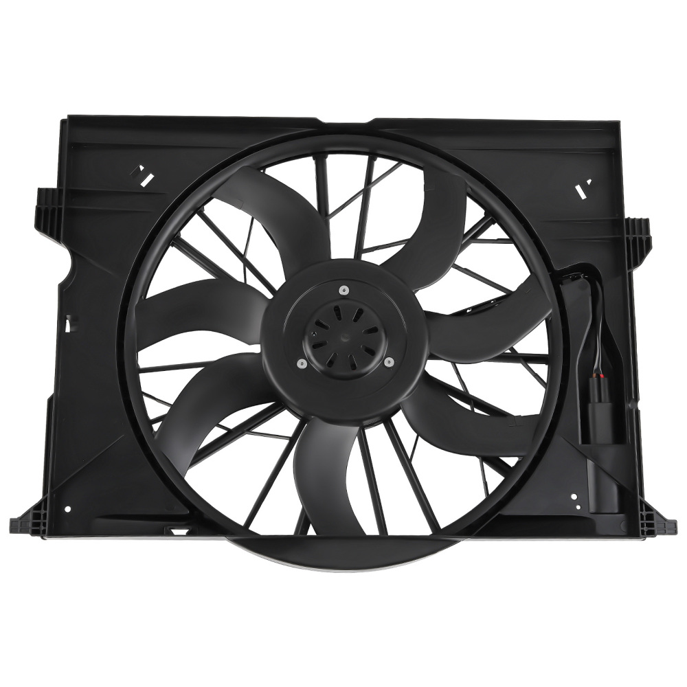 Engine Cooling Fan Assembly 600W compatible for Mercedes W211 E320 E350 E550 W219 CLS350