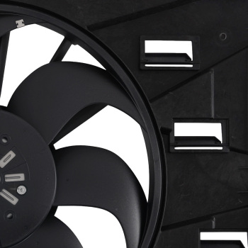 Radiator Cooling Fan Assembly compatible for Buick Encore GX 20-24 GM3115336 Plastic 3 Pins